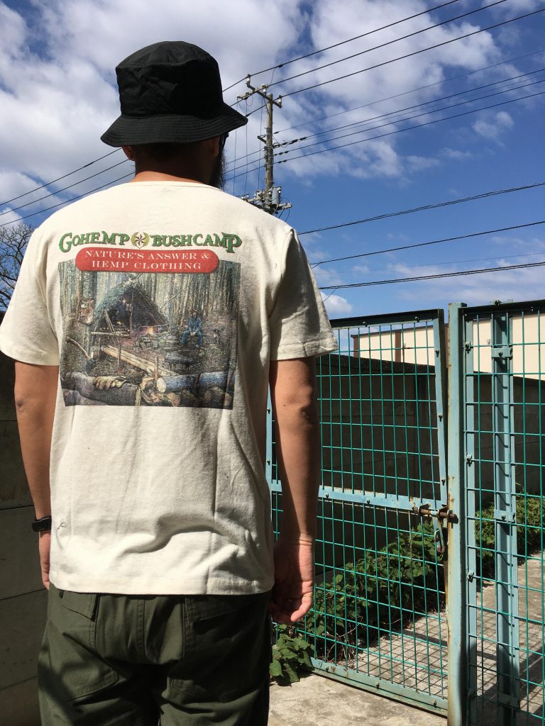 Staff Recommend!!”BUSH CAMP S/SL TEE／CAMP SERIES”